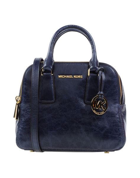 michael kors dark blue handbag|michael kors royal blue handbag.